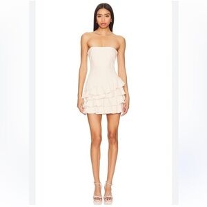Tularosa Gigi Mini Dress in‎ Cream